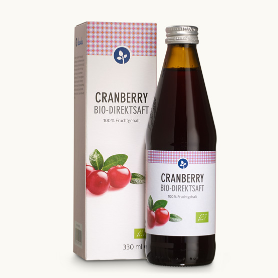 Bio Direktsaft aus frischen Cranberrys